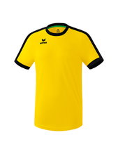 Erima Sport T-shirt Jersey Retro Star (100% Polyester) yellow/black Men